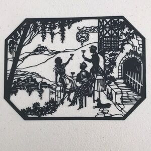 💖 Handmade PaperCut Silhouette Scherenschn…